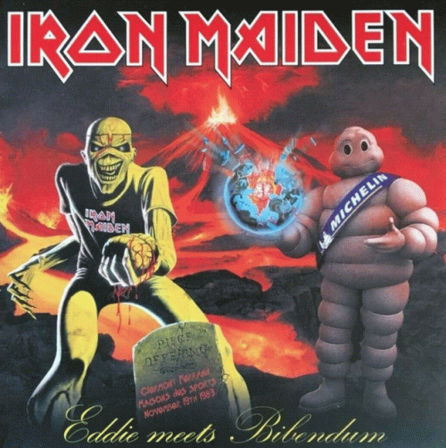 Iron Maiden (UK-1) : Eddie Meets Bibendum
